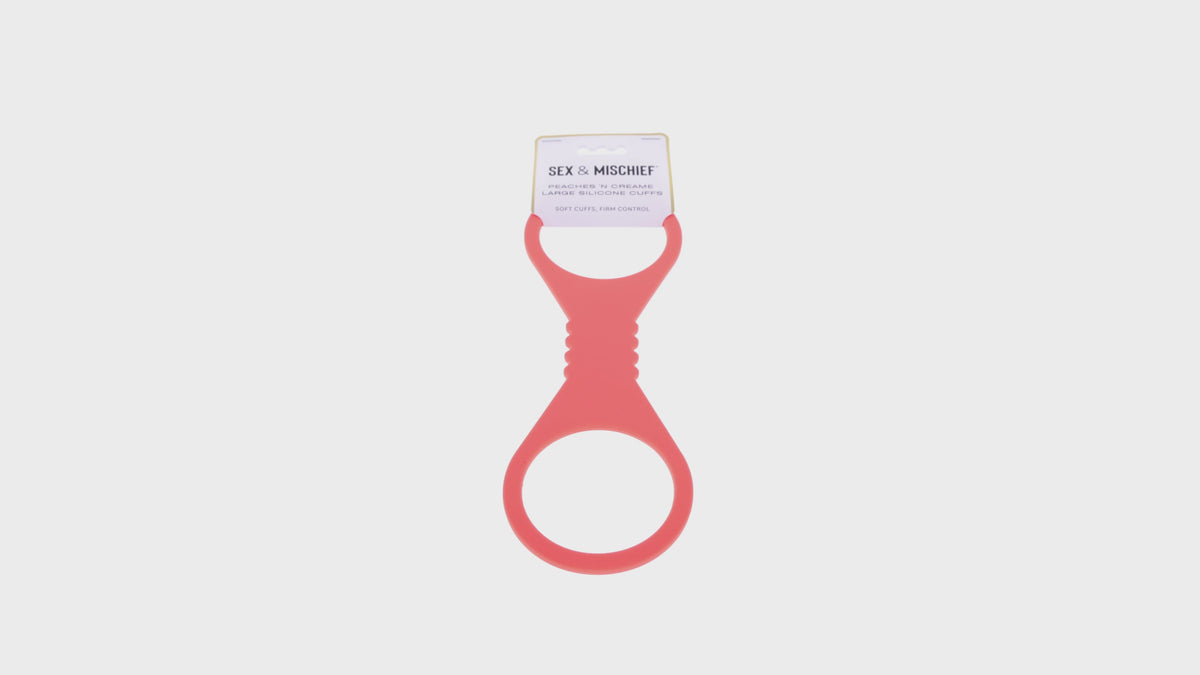 Peaches 'n CreaMe Silicone Cuffs-Lg