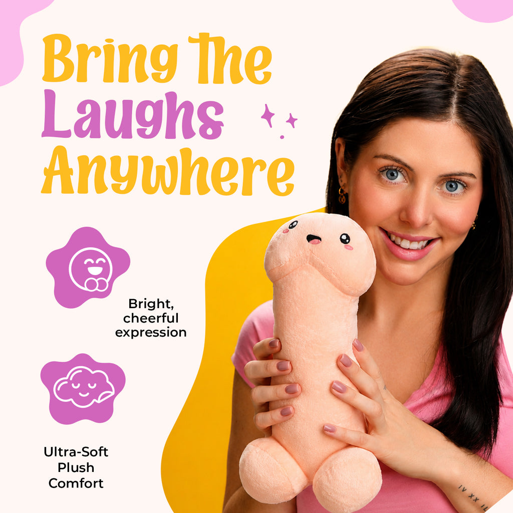 Happy Peckers Penis Pillow - Small