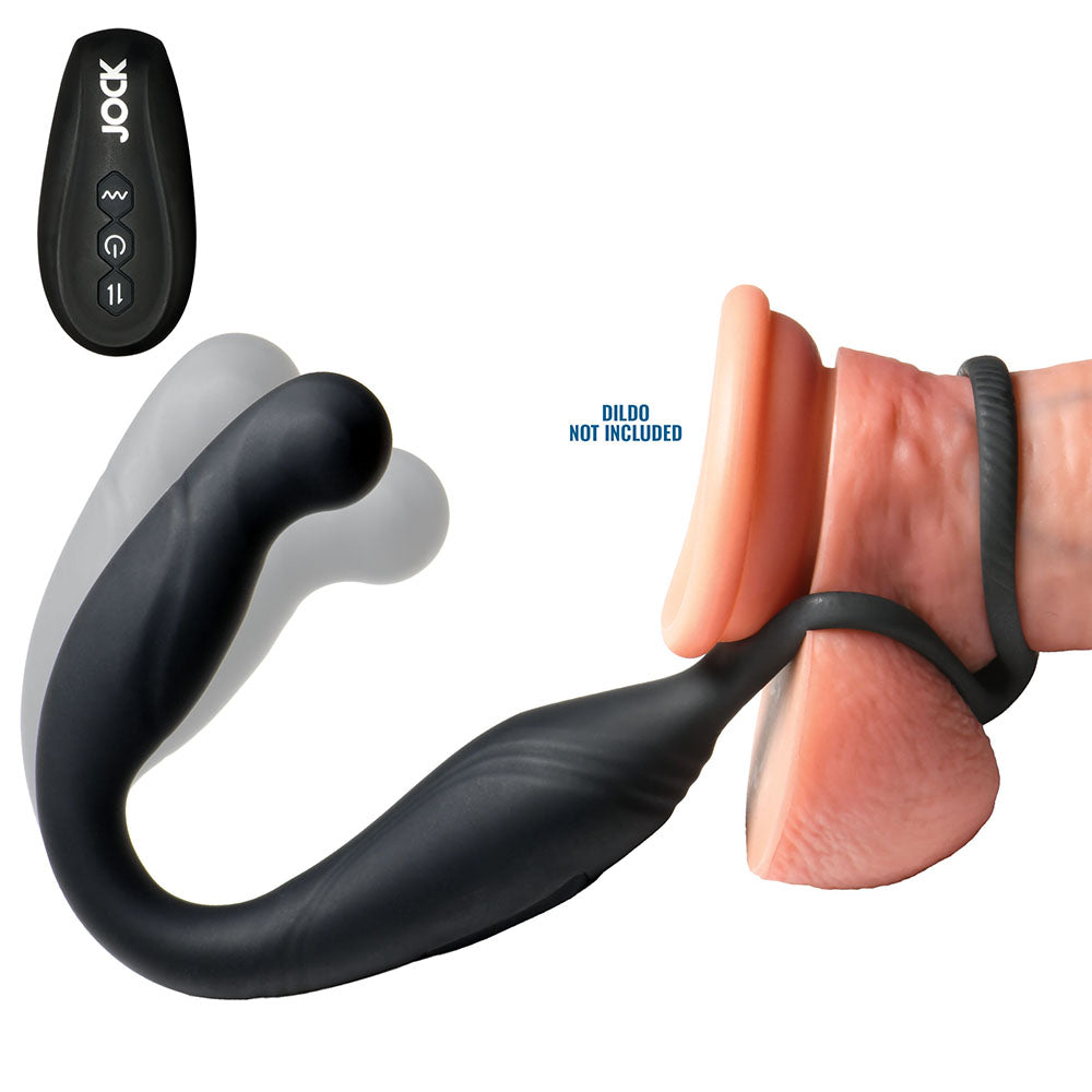 Curve Toys Jock Gyrating Prostate Vibrator w/C-Ring