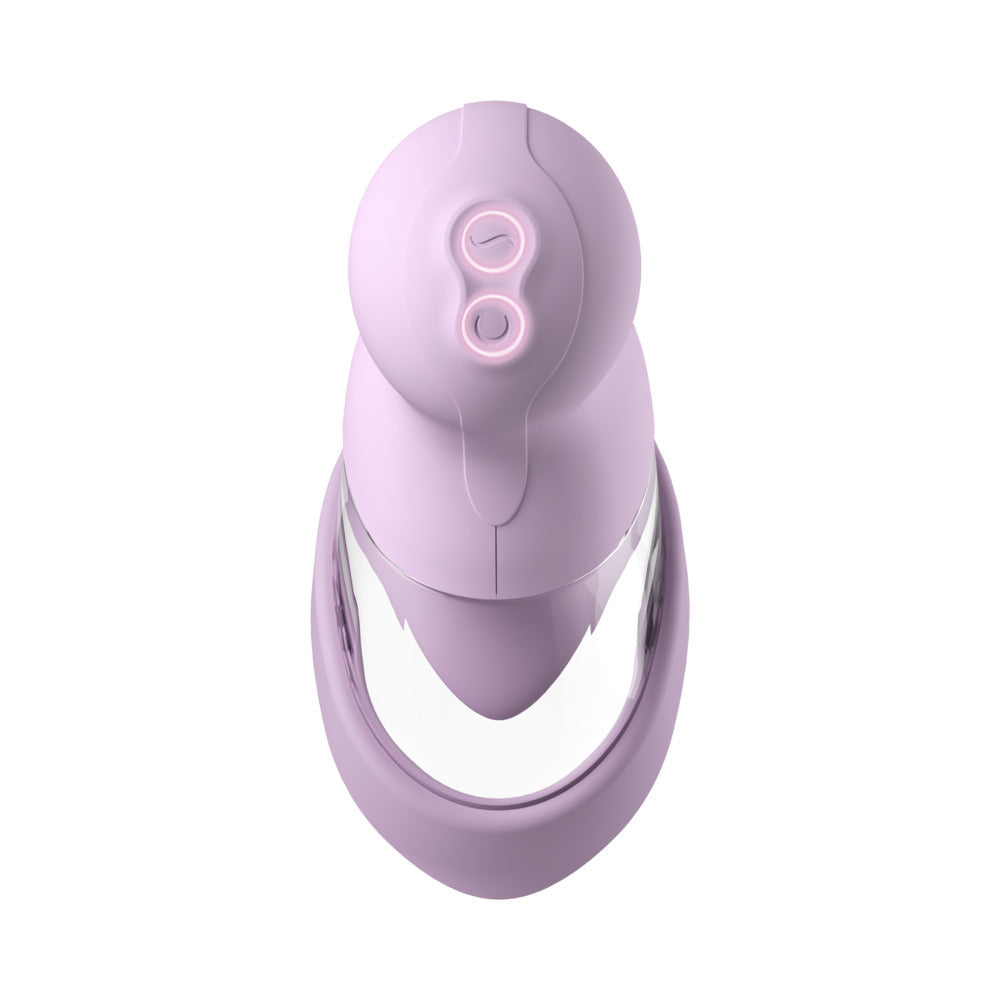 Fantasy For Her Veloura Touch Pleasure Pump - Purple