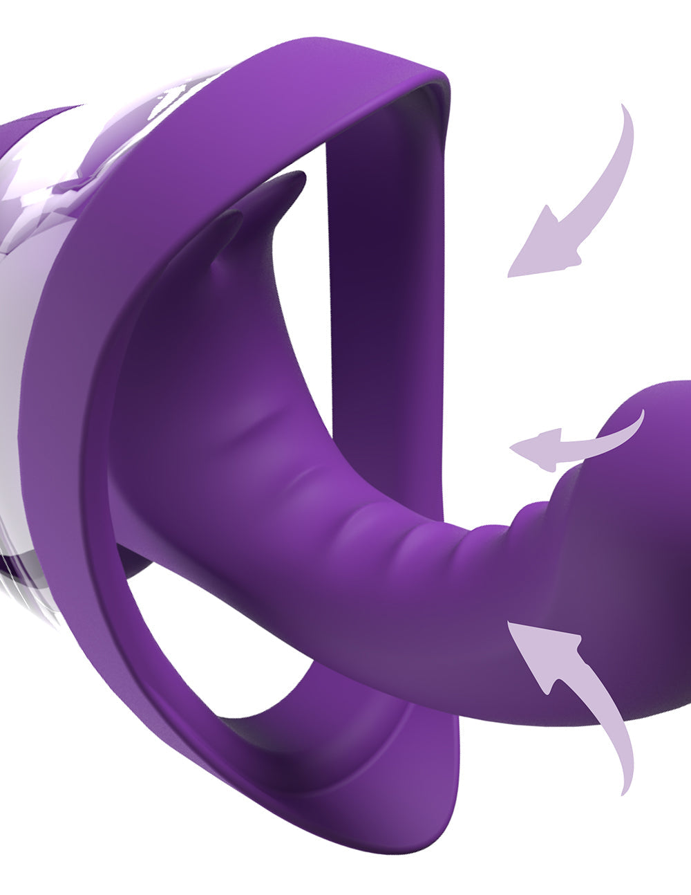 Fantasy For Her Veloura Touch G-Spot Pleasure Pump - Purple
