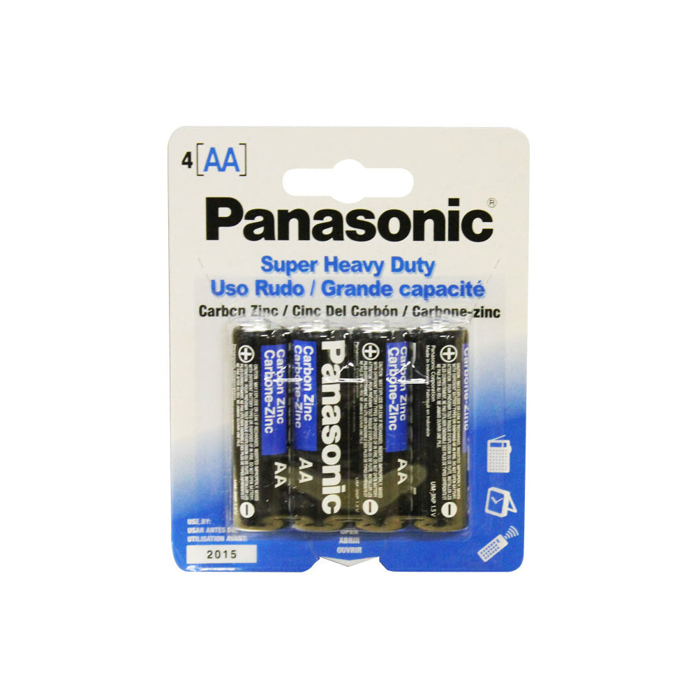 Panasonic Super Heavy Duty Battery AA - Pack of 4