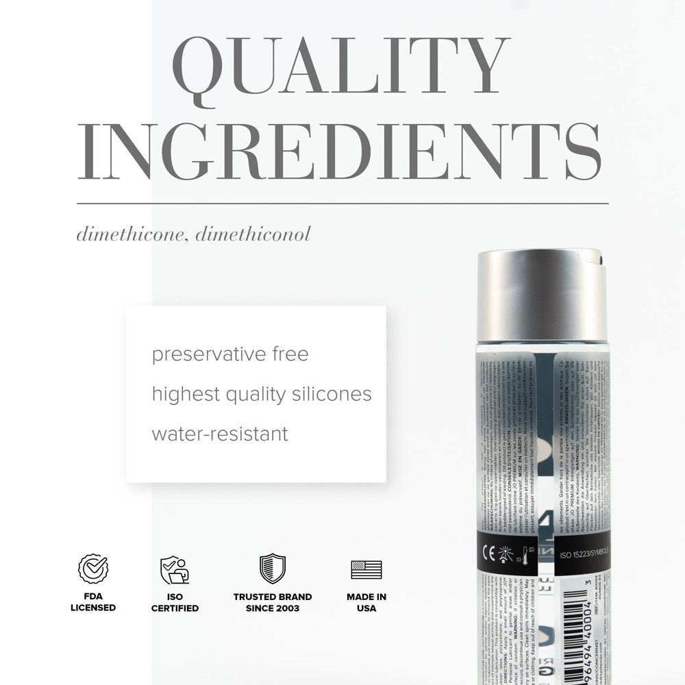JO Premium Original - Lubricant 8 oz