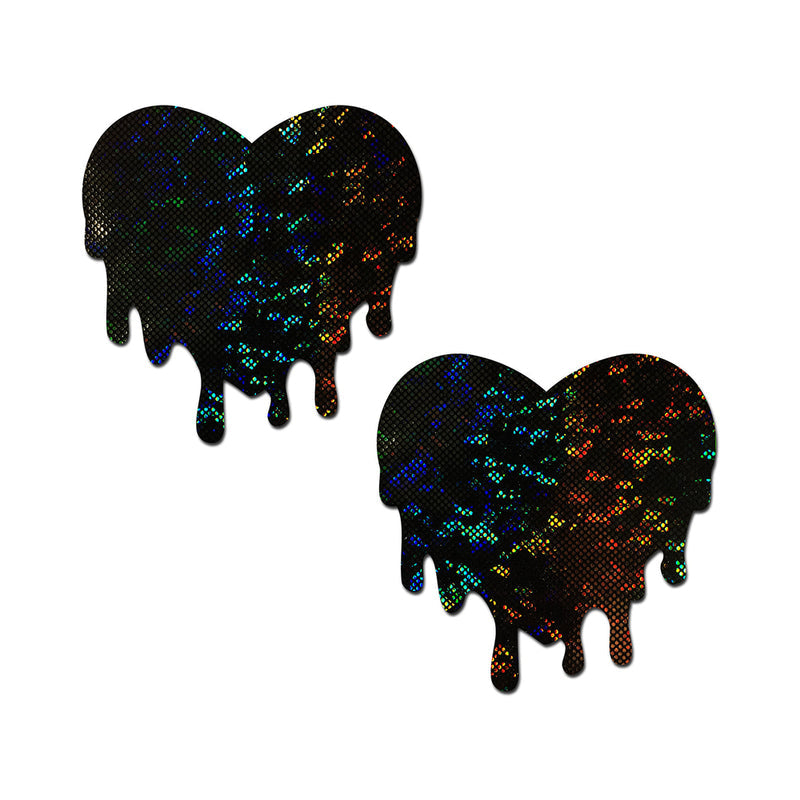 Pastease Premium Melty Heart - Black O/S