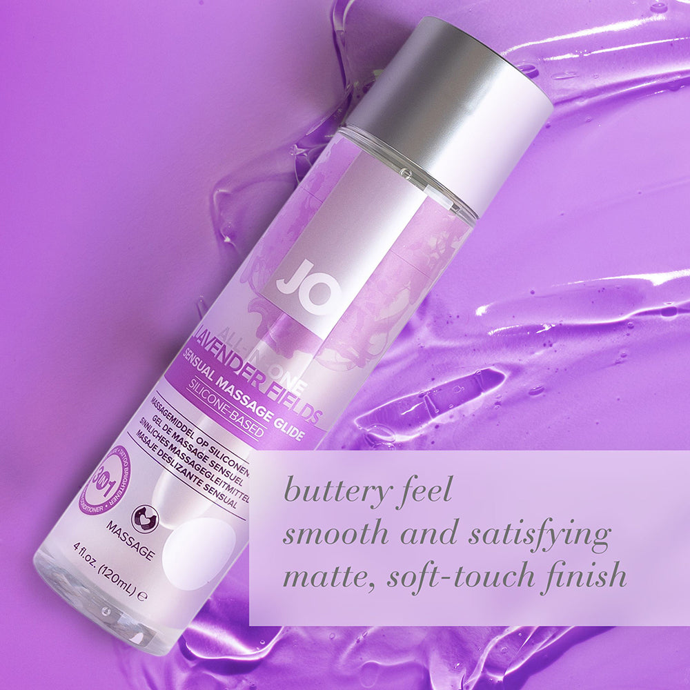 JO All-In-One Massage Glide - Lavender Massage 4 oz