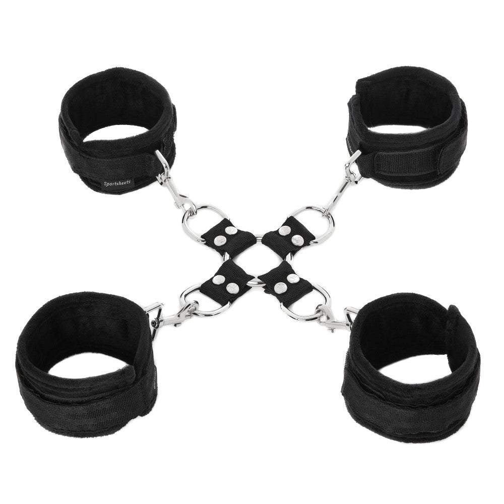 Sportsheets Hog Tie & Cuff 5 Piece Set