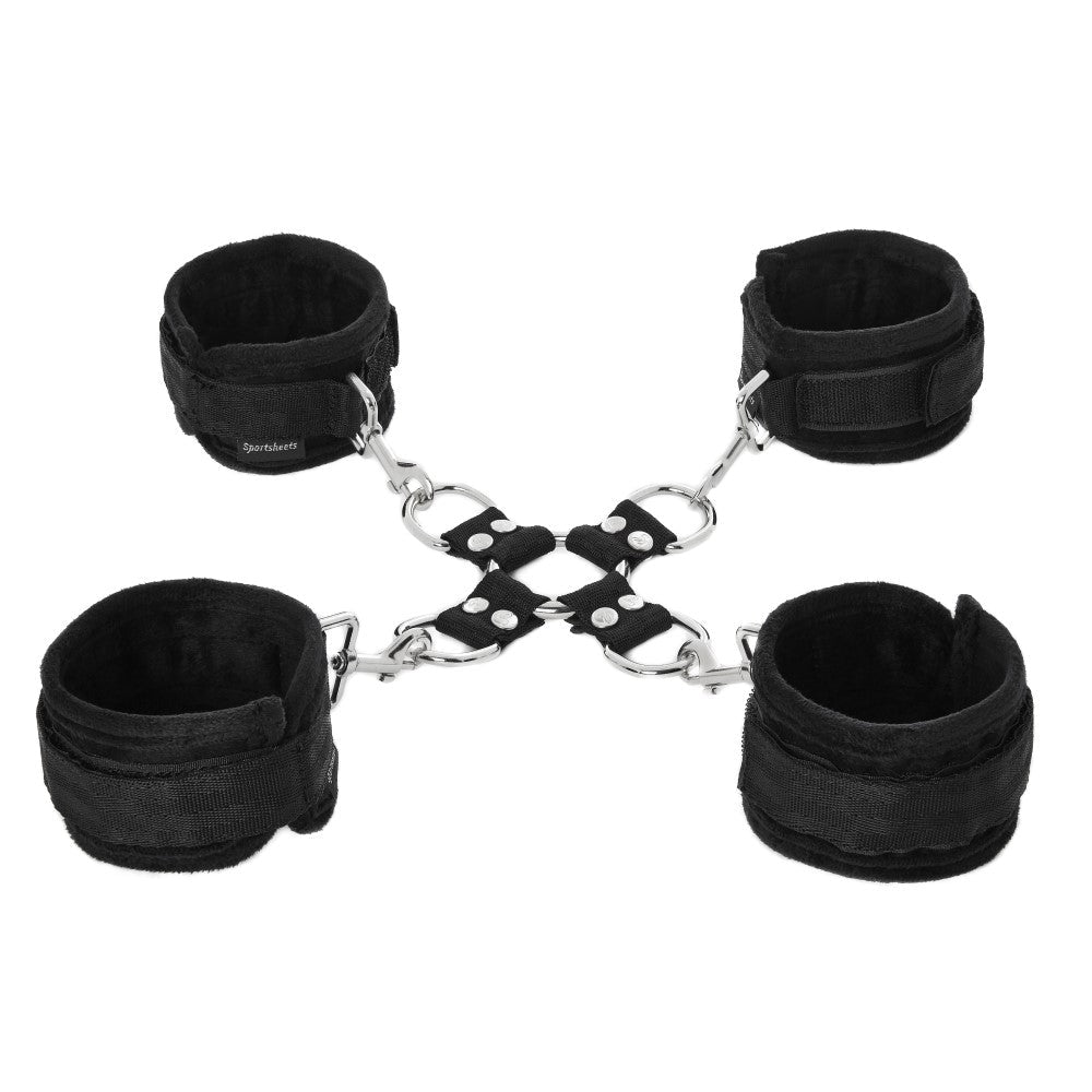 Sportsheets Hog Tie & Cuff 5 Piece Set