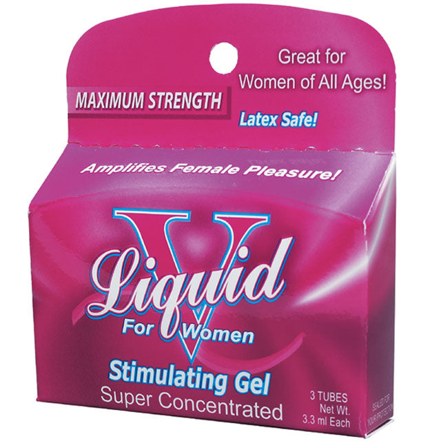 Liquid V For Women Stimulating Gel 3Pk
