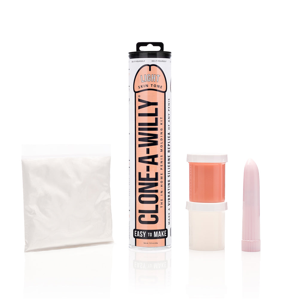 Clone-A-Willy Vibe Kit-Light Skin Tone