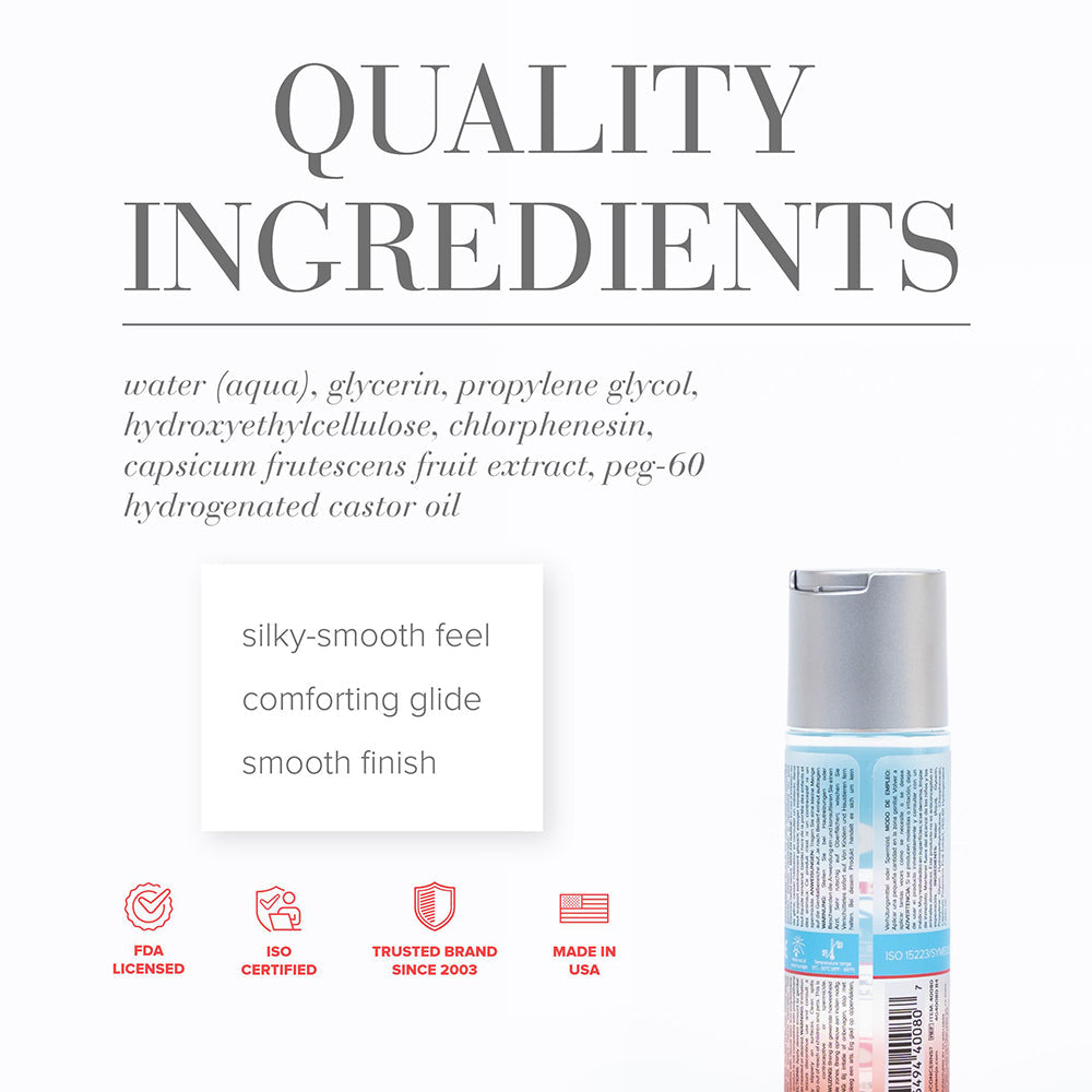 JO H2O - Warming Lubricant 2 oz