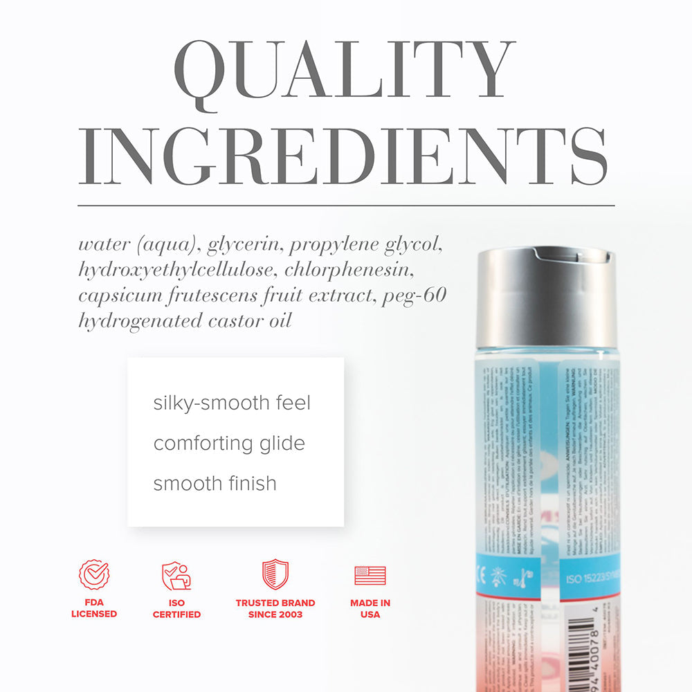 JO H2O - Warming Lubricant 8 oz
