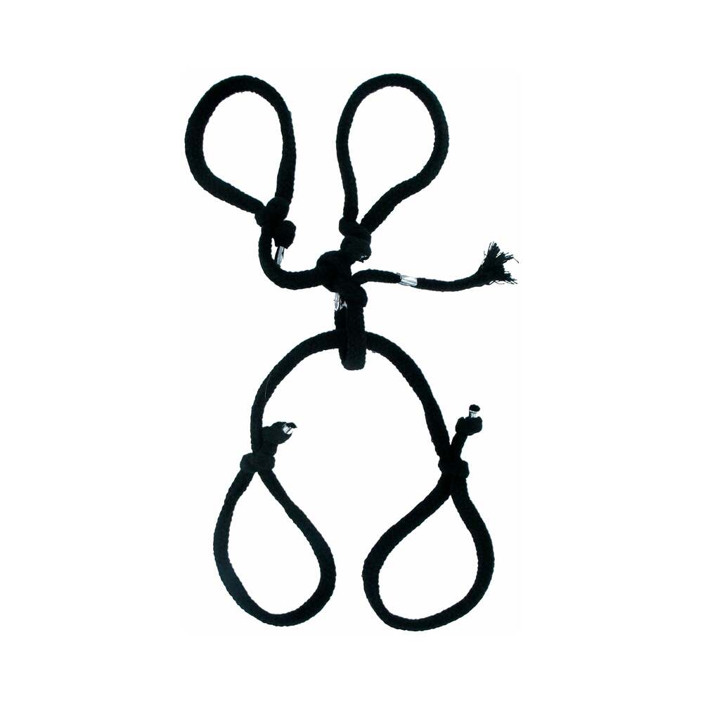 Fetish Fantasy Series Silk Rope Hogtie