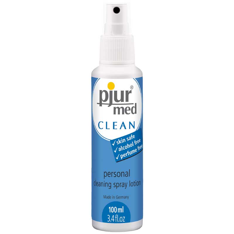 pjur med CLEAN Personal Cleaning Spray Lotion 3.4oz