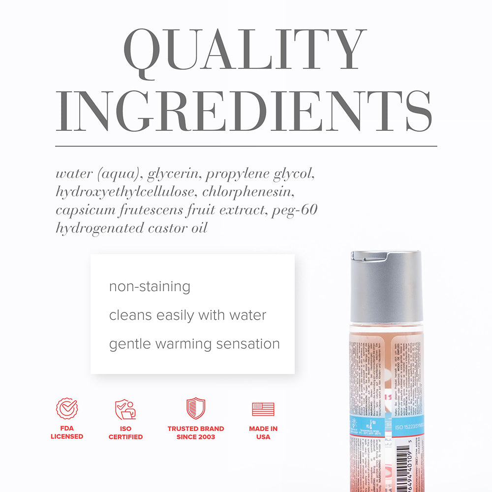 JO H2O Anal - Warming Lubricant 2 oz