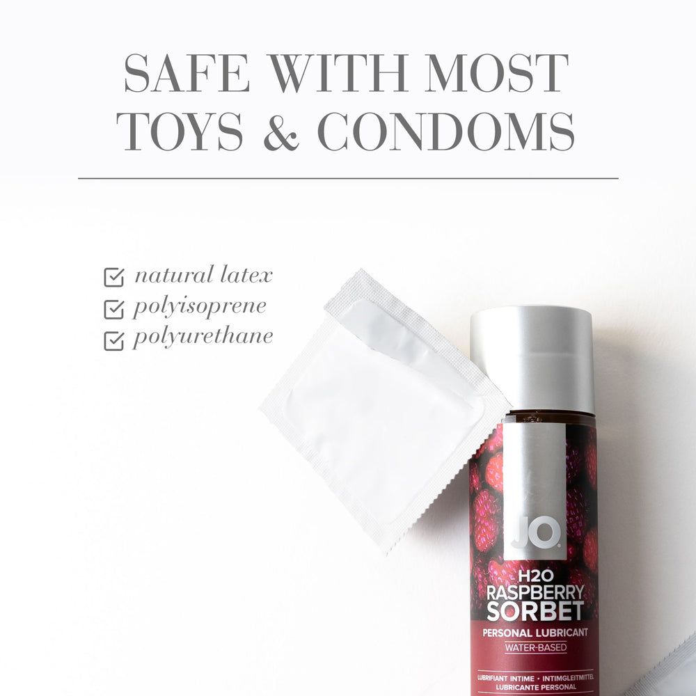 JO H2O - Raspberry Lubricant 4 oz