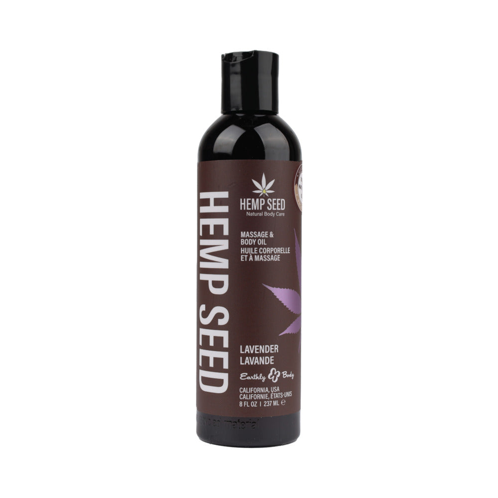 Earthly Body Massage & Body Oil-Lavender 8oz