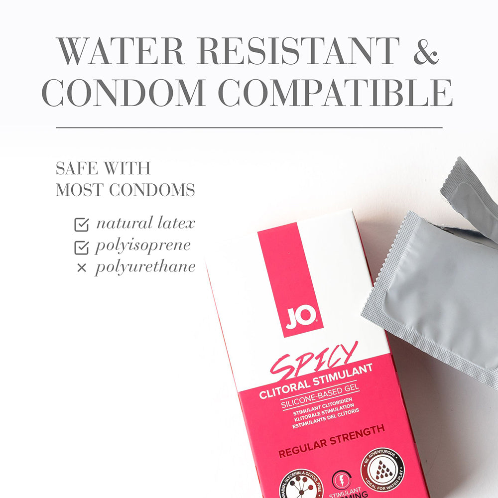 JO Spicy Clitoral Gel - Warming Stimulant 0.34 oz