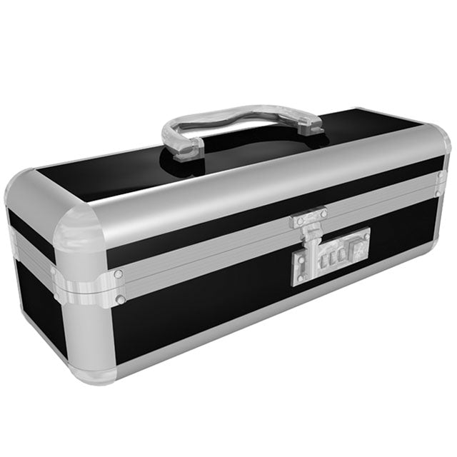 Lockable Vibrator Case - Black