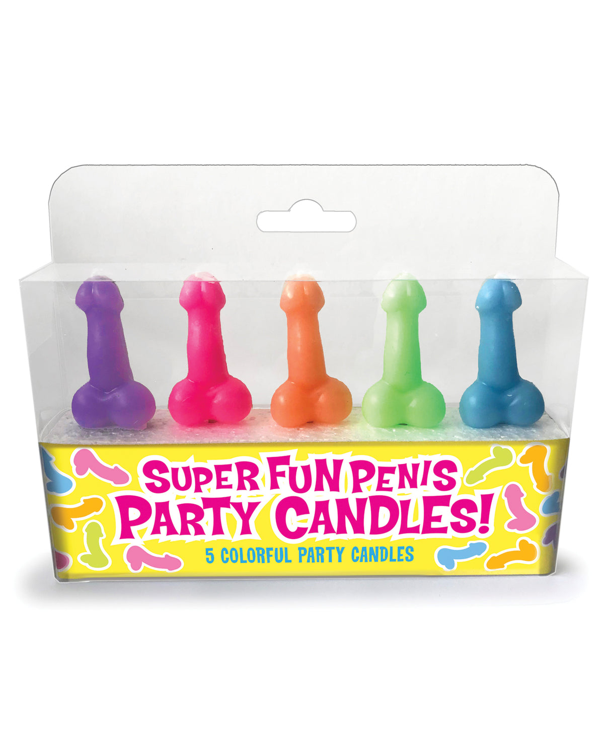 Super Fun Party Candles - Set of 5