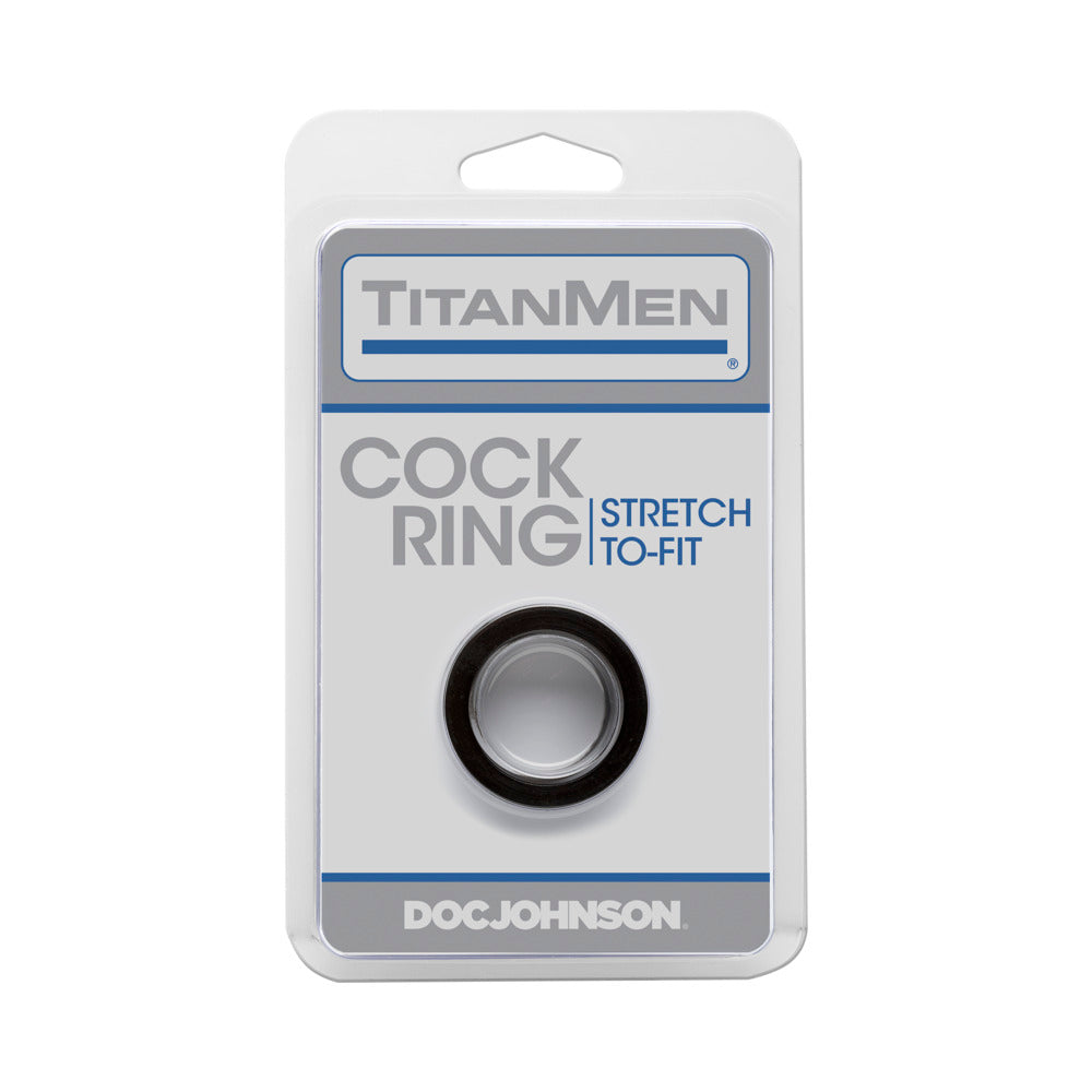 Titanmen Tools Cock Ring - Black