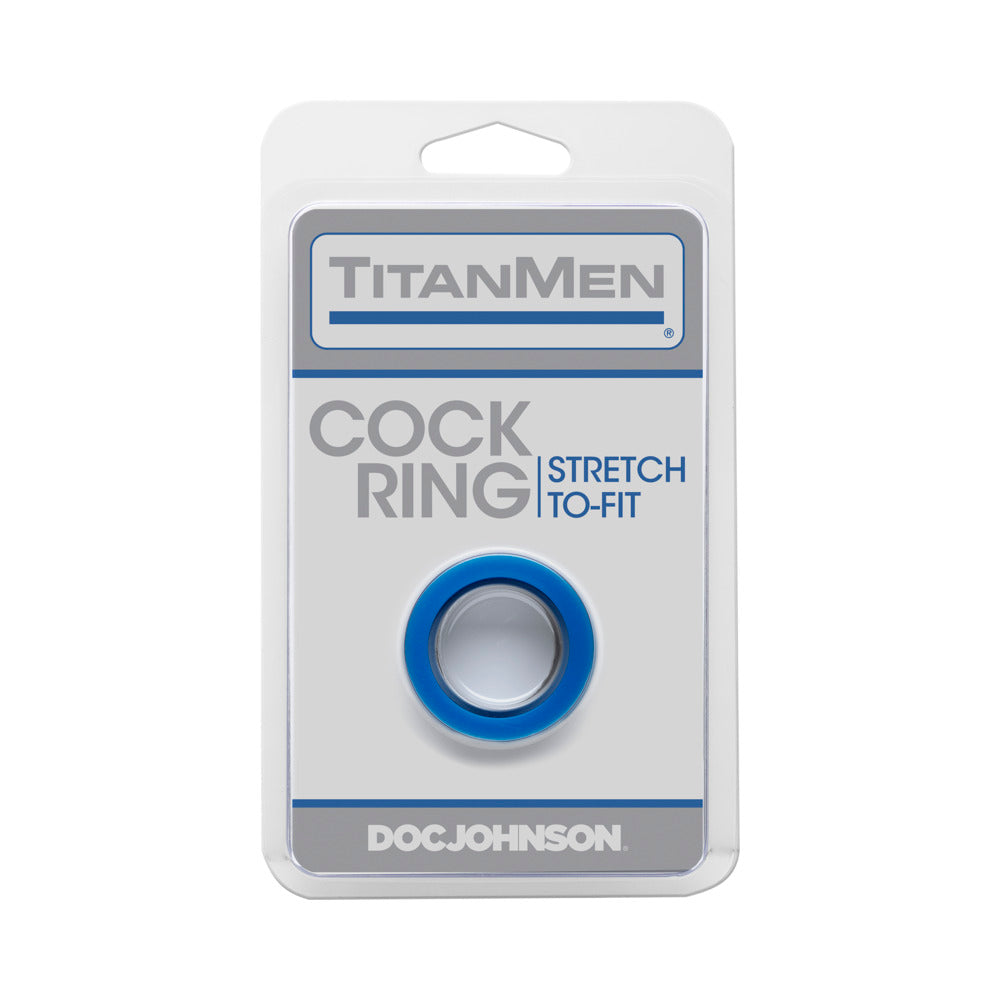 Titanmen Tools Cock Ring - Blue
