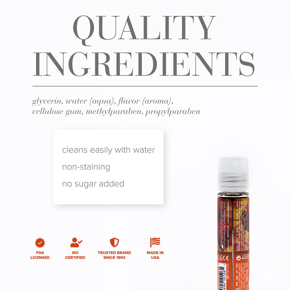 JO H2O - Peach Lubricant 1 oz