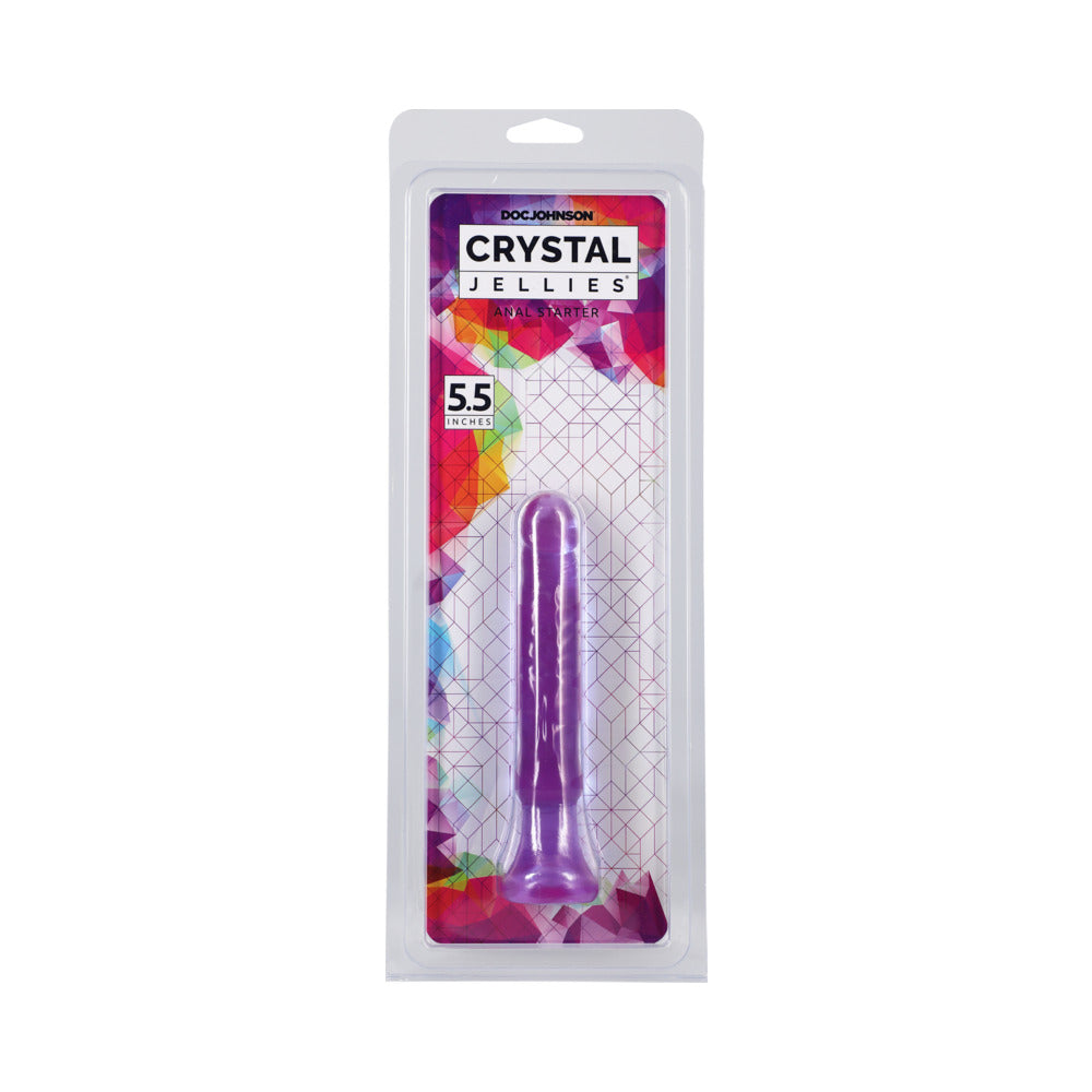 Crystal Jellies 5.5" Anal Starter - Purple
