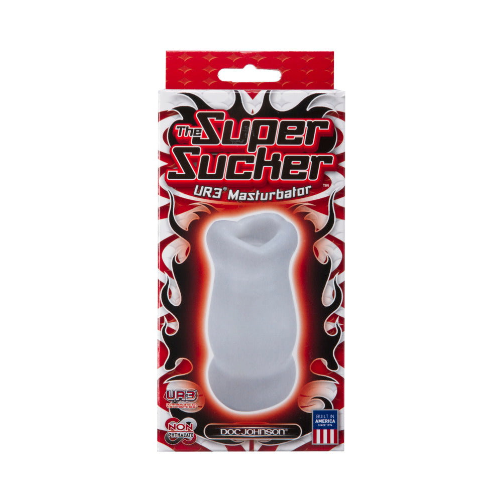 Super Sucker UR3 Masturbator-Clear