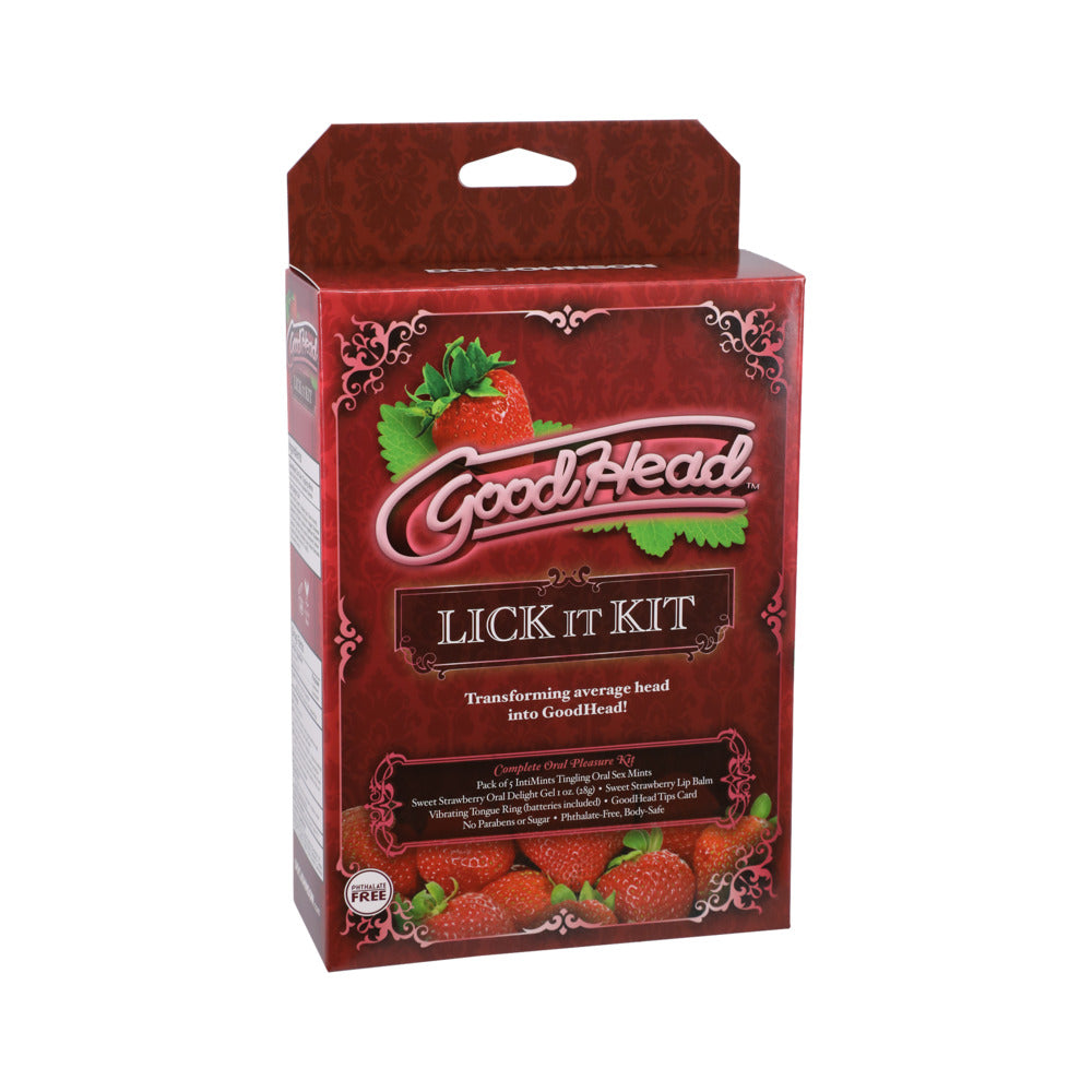 GoodHead Lick It Kit-Strawberry