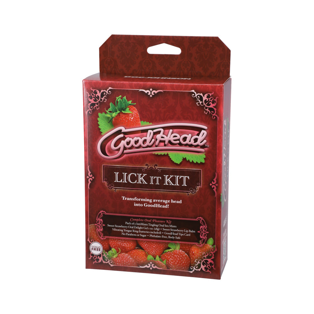 GoodHead Lick It Kit-Strawberry