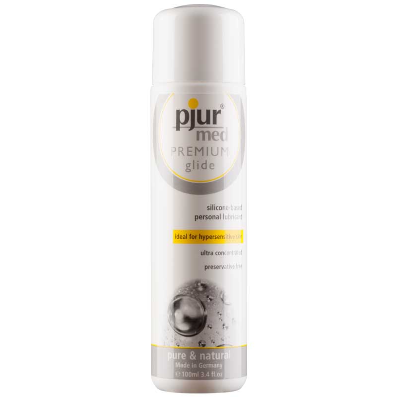 pjur med PREMIUM Glide Silicone Intimate Personal Lubricant 3.4oz