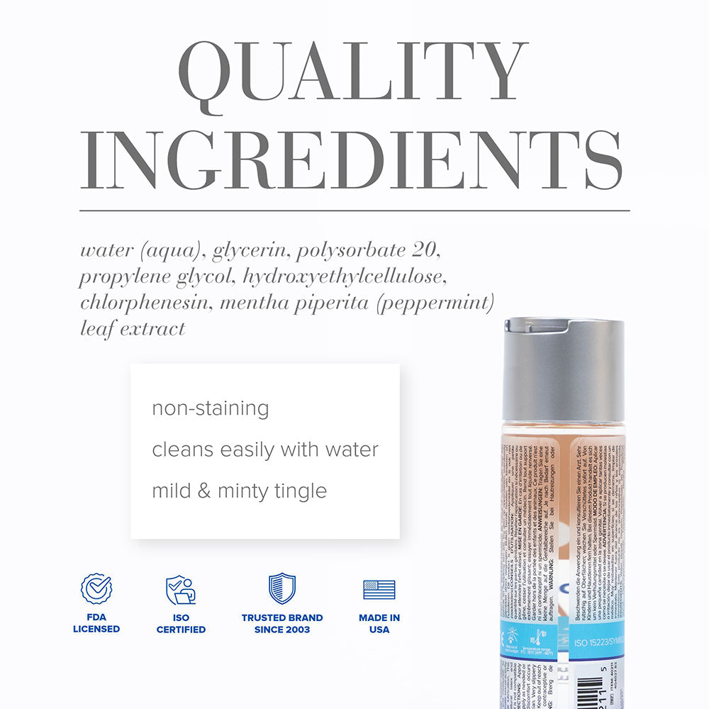 JO H2O Anal - Cooling Lubricant 4 oz