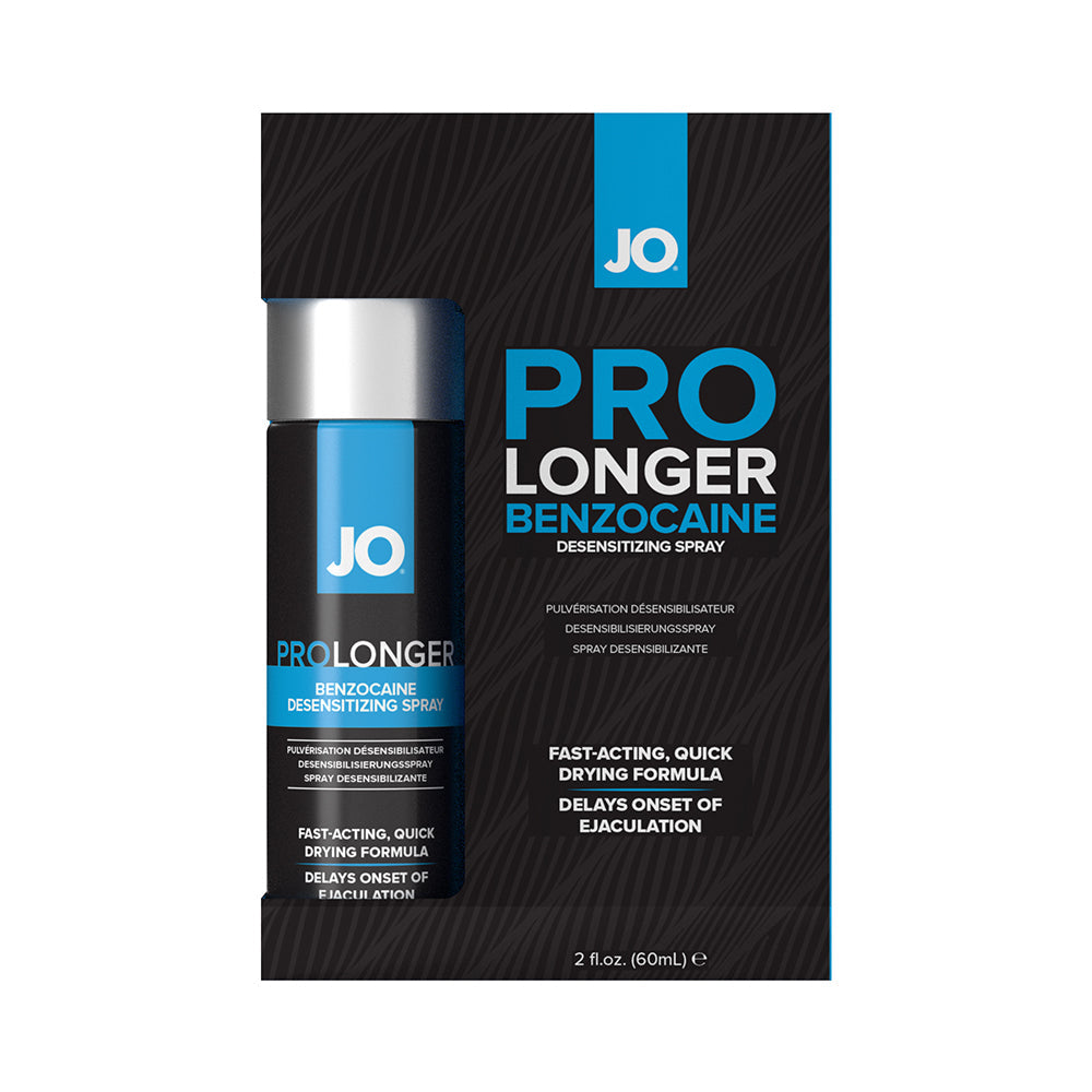 JO Prolonger Spray Benzocaine - Benzocaine Desensitizer 2 oz