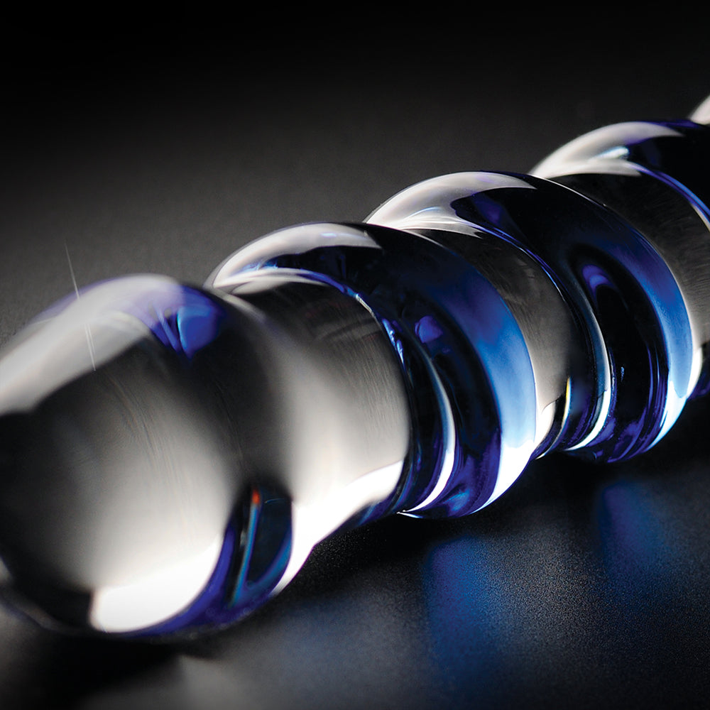 Icicles No.5-Blue Swirl 7"