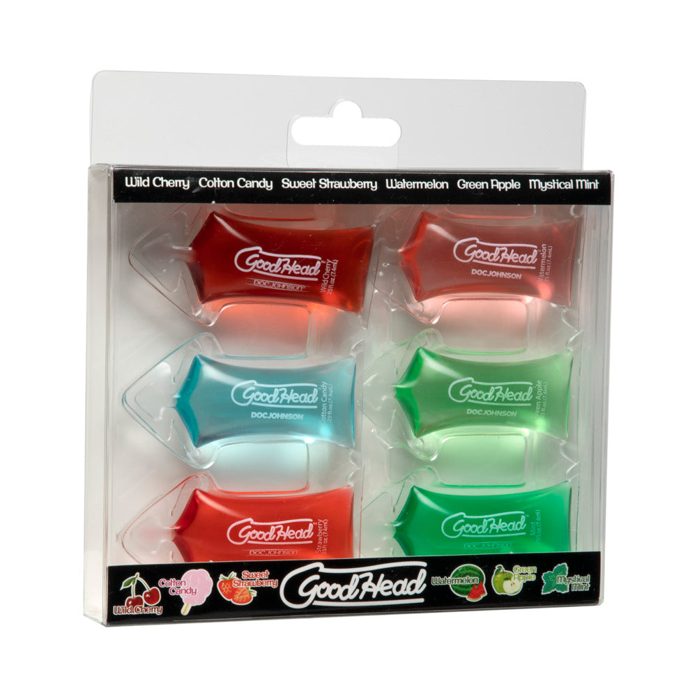 GoodHead - .25 oz Pillow Asst. Flavors Pack of 6