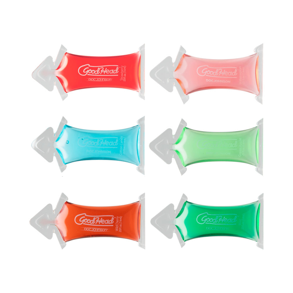 GoodHead - .25 oz Pillow Asst. Flavors Pack of 6