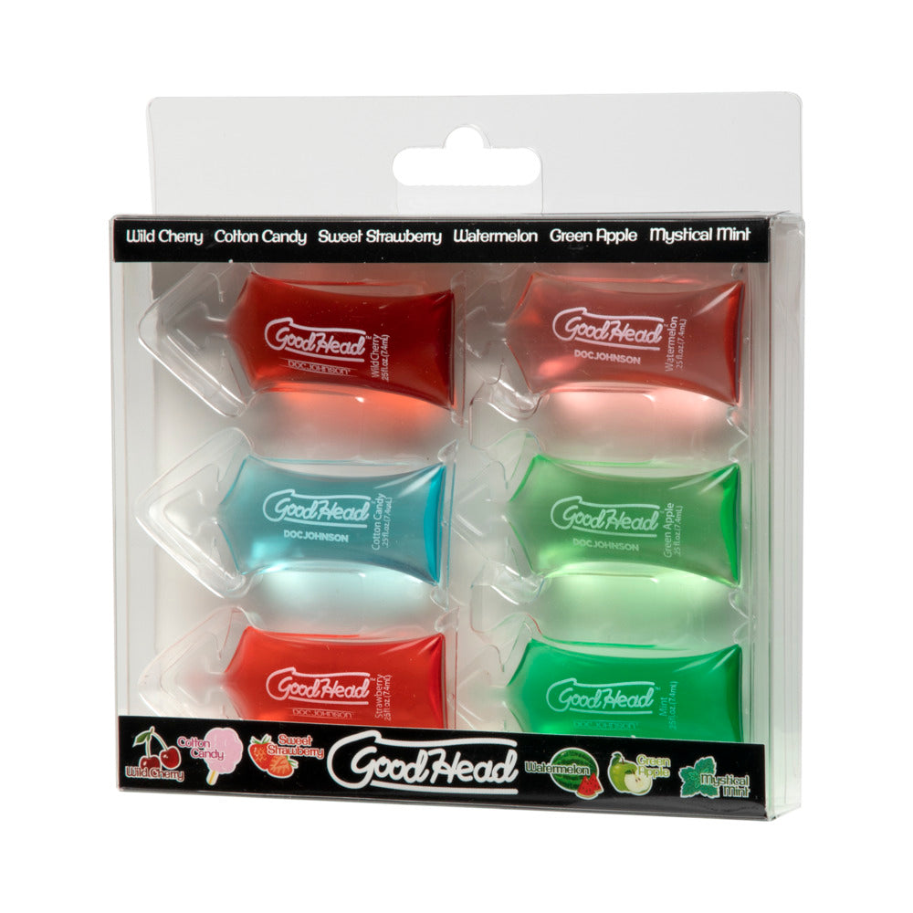 GoodHead - .25 oz Pillow Asst. Flavors Pack of 6