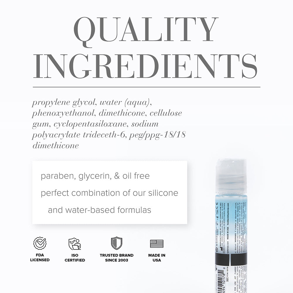 JO Classic Hybrid - Original Lubricant 1 oz
