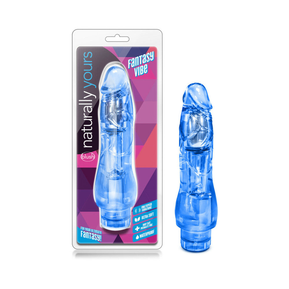 Naturally Yours Fantasy Vibe-Blue 8.5"