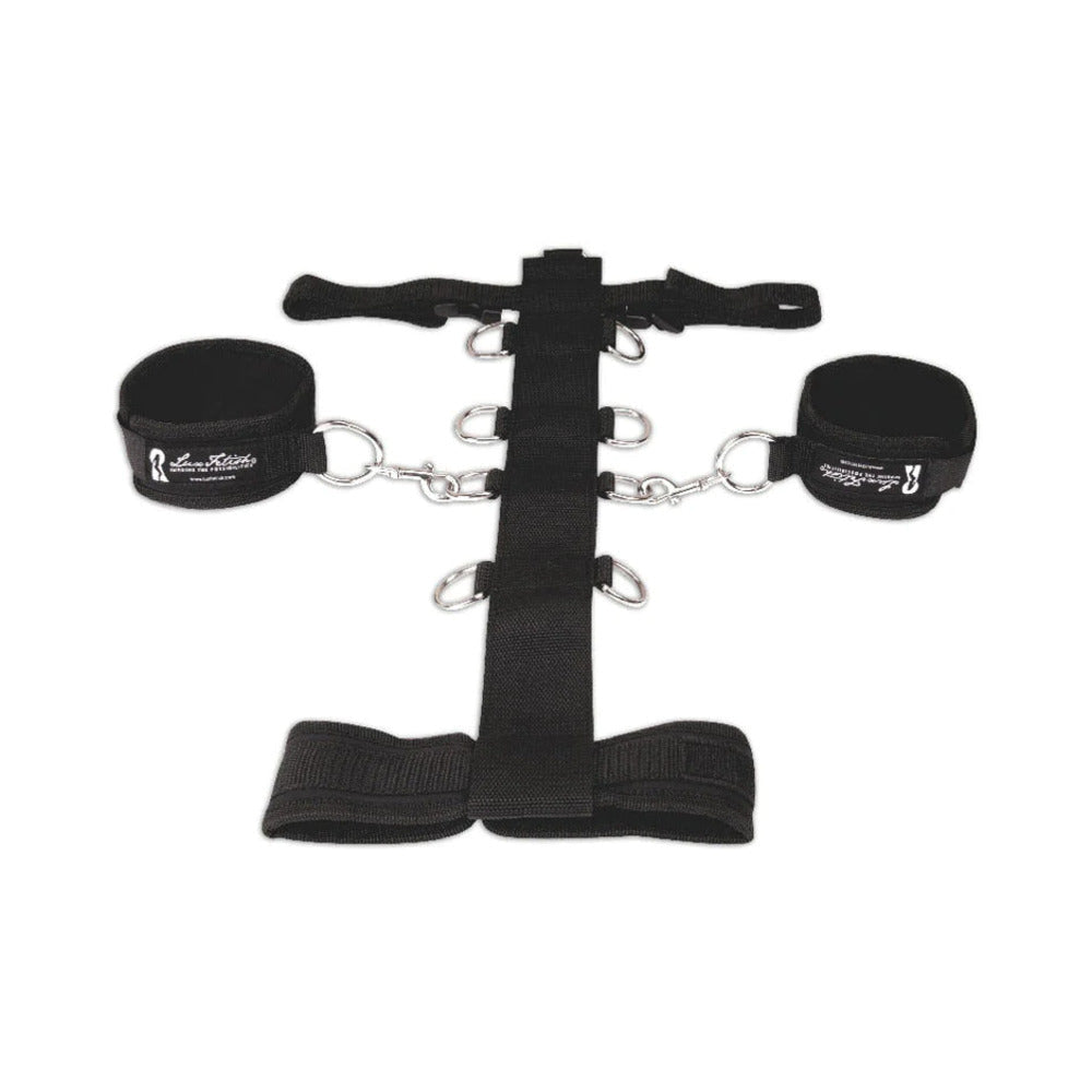 Lux Fetish 3 pc Adjustable Neck & Wristraint Set