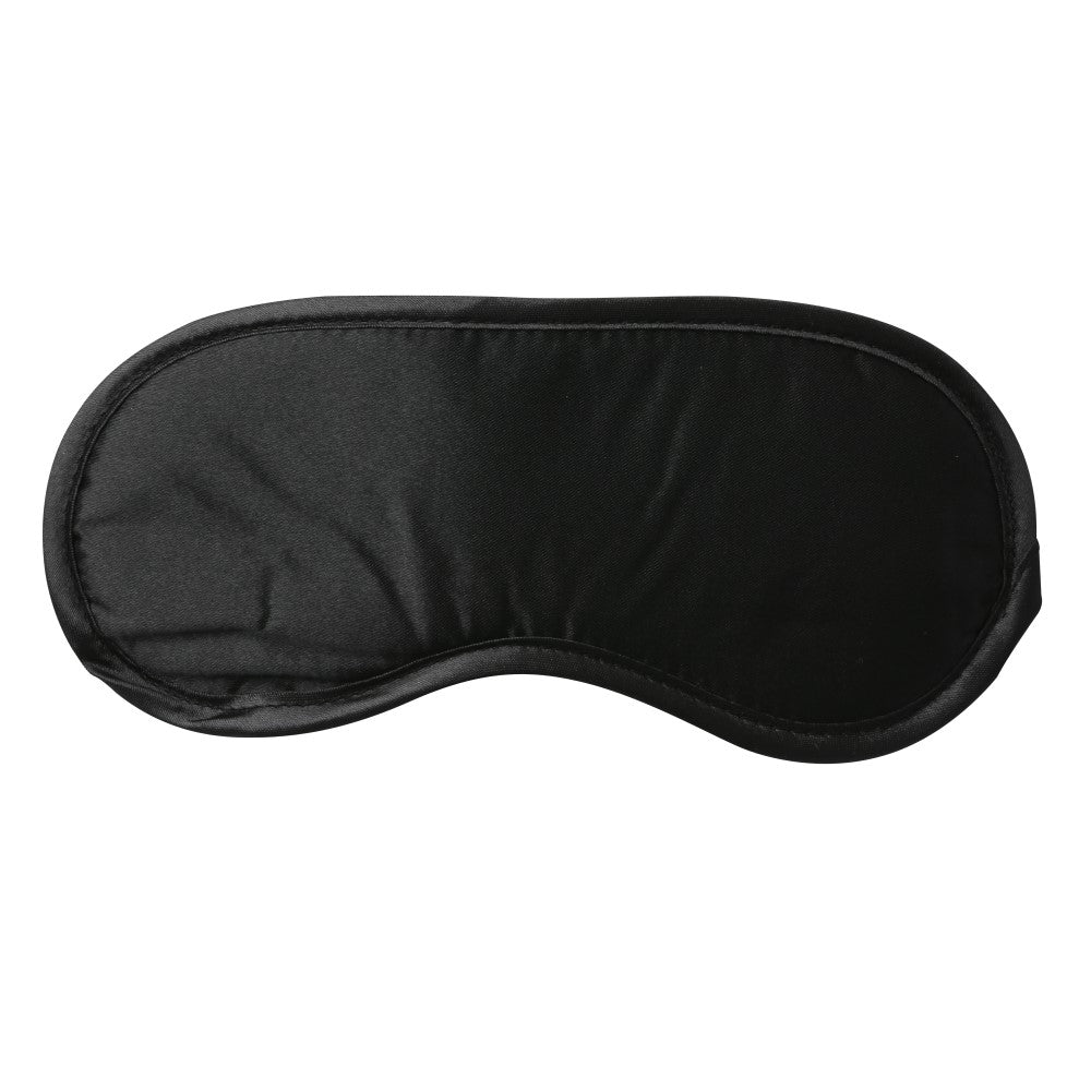 S&M Satin Blindfold-Black