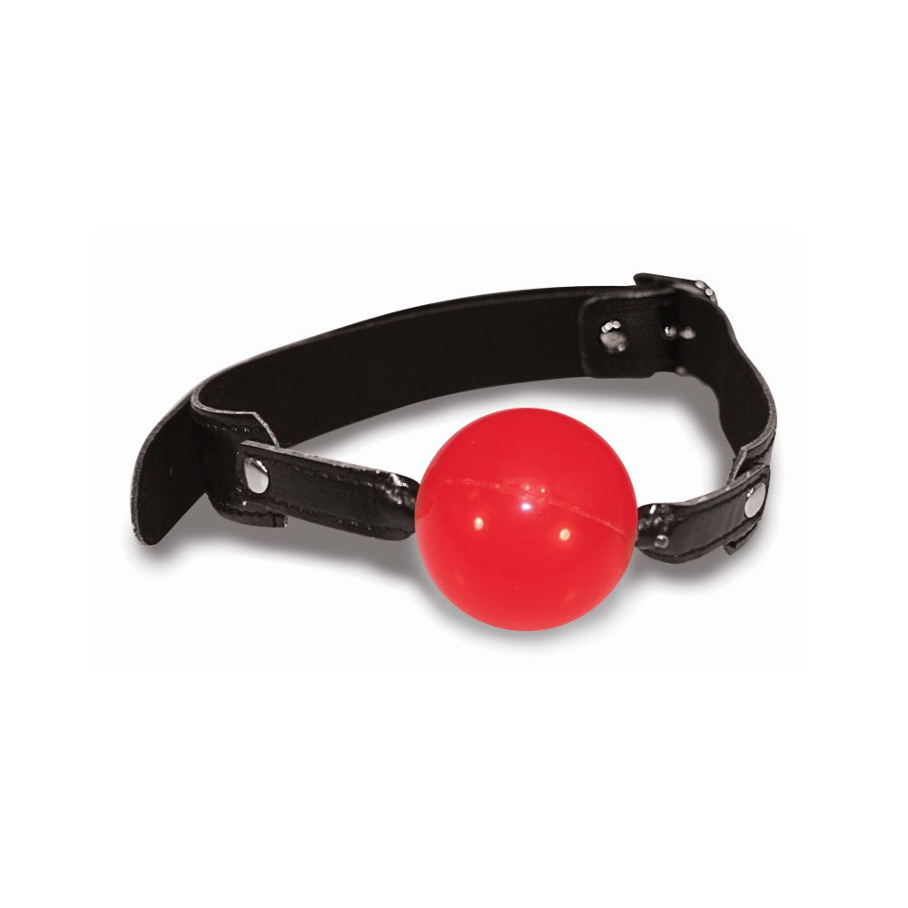 S&M Solid Red Ball Gag