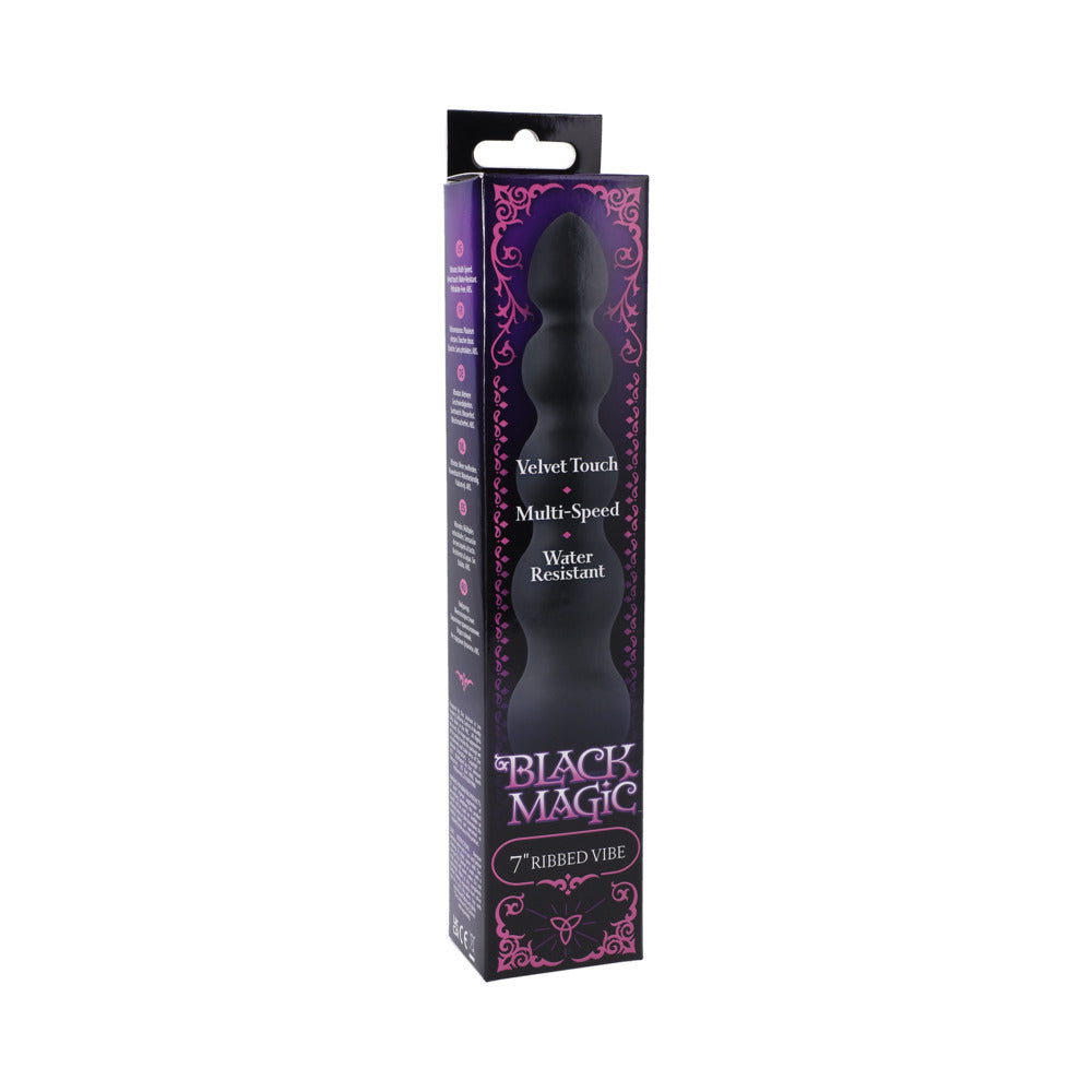 Black Magic 7" Ribbed Vibe