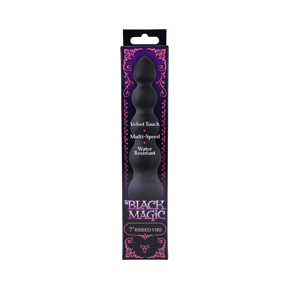 Black Magic 7" Ribbed Vibe