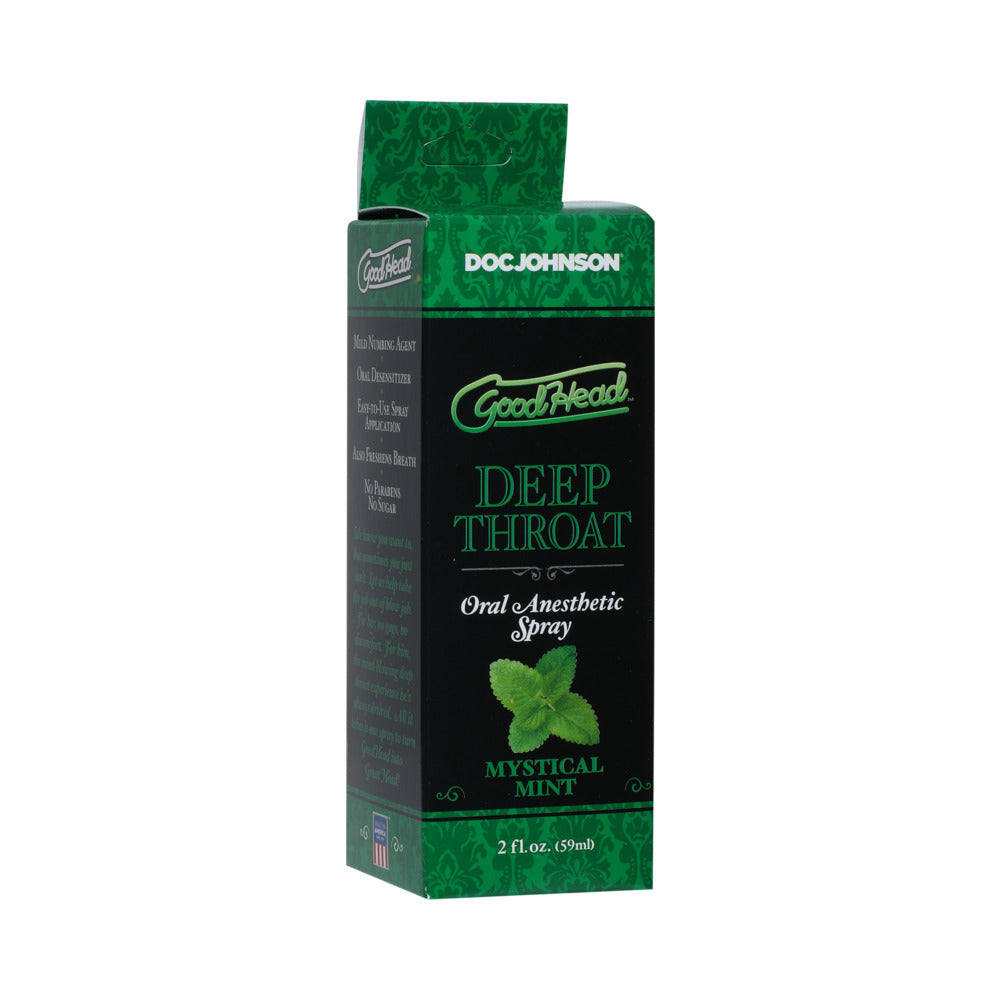 GoodHead Deep Throat Spray-Mystical Mint 2oz