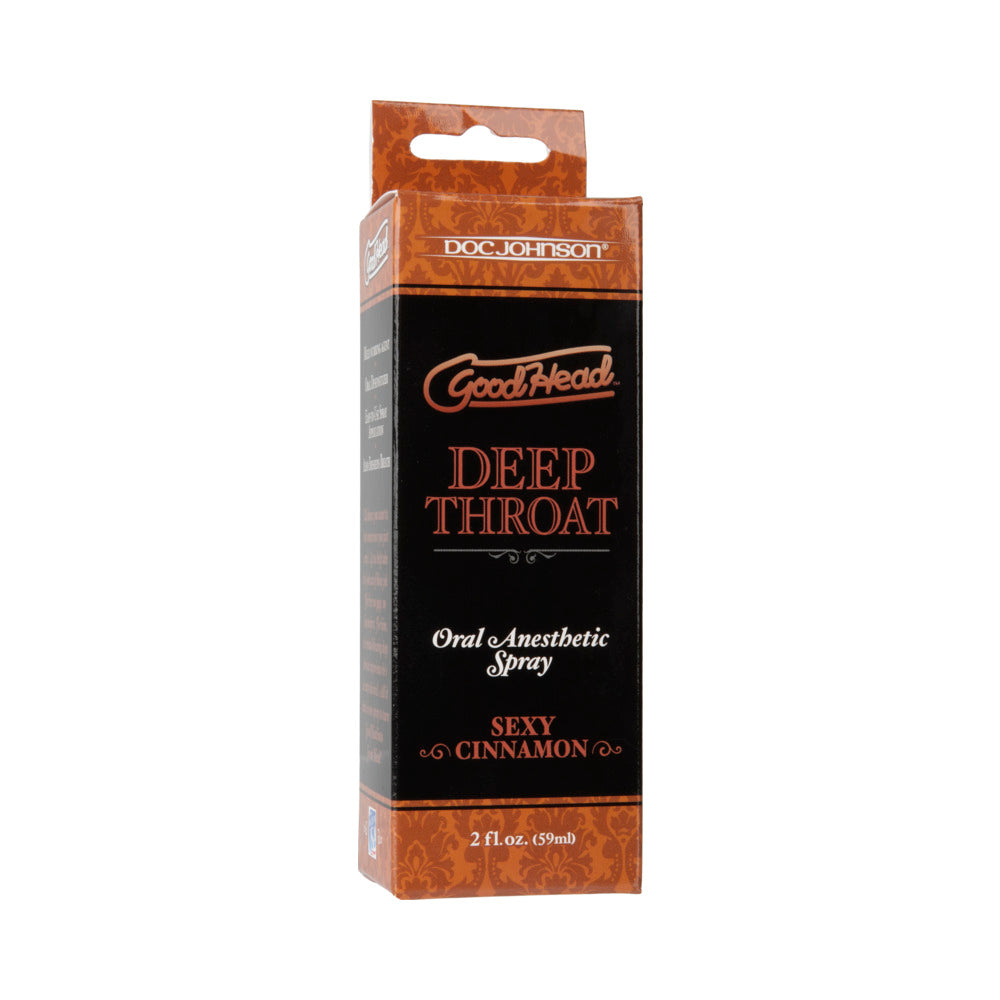GoodHead Deep Throat Spray-Sexy Cinnamon 2oz