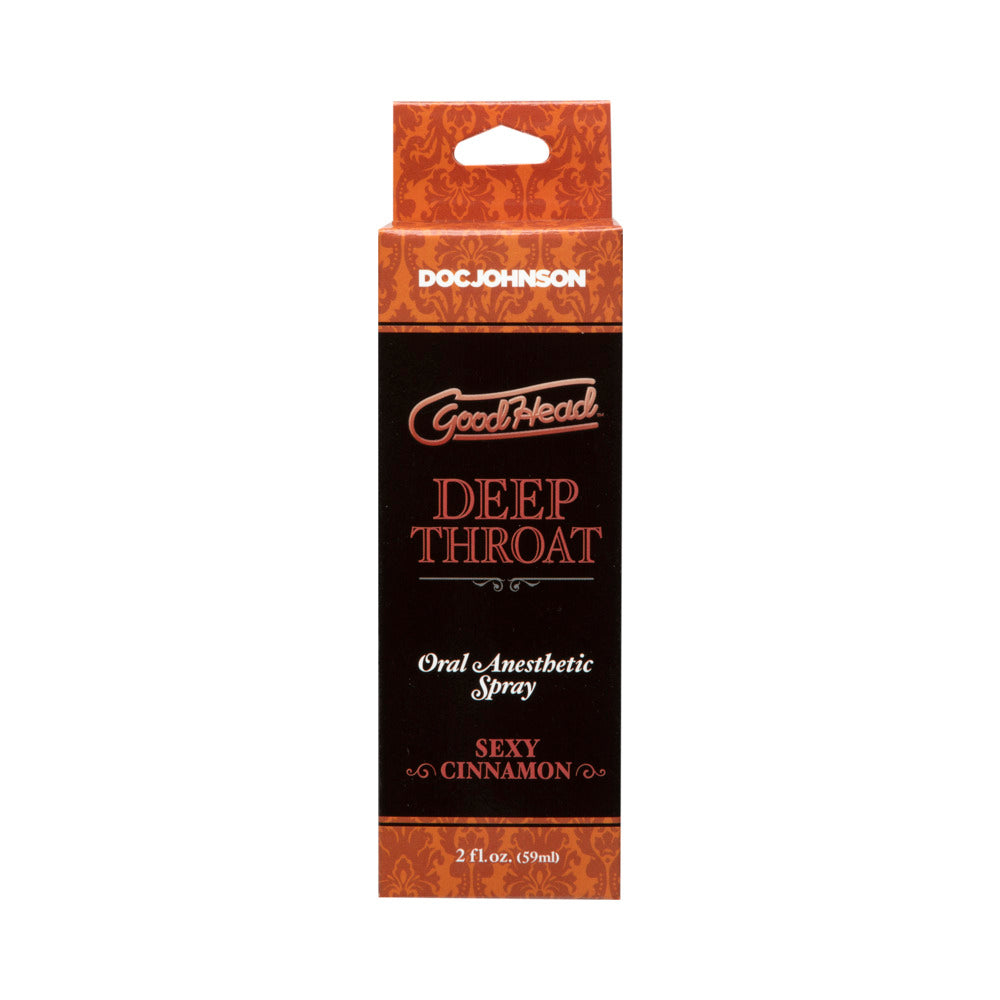 GoodHead Deep Throat Spray-Sexy Cinnamon 2oz