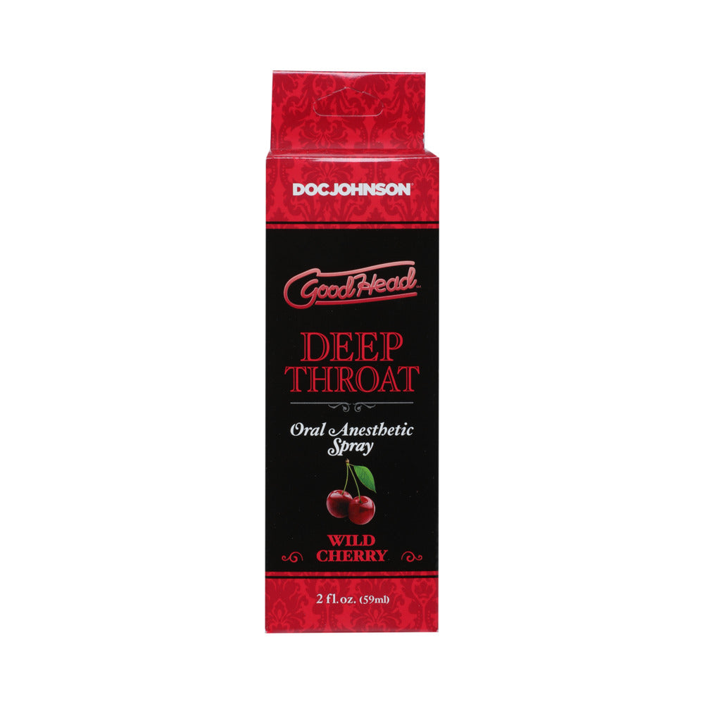 GoodHead Deep Throat Spray-Wild Cherry 2oz