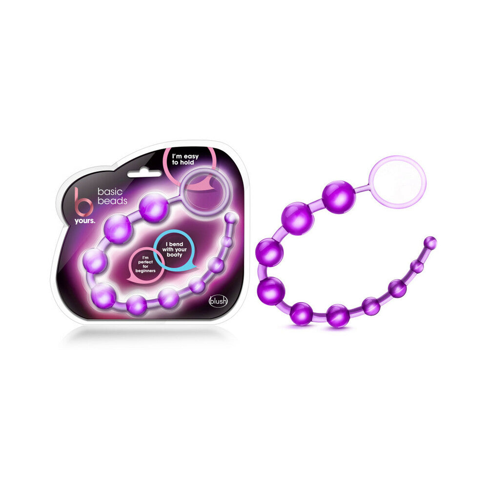 B Yours. Basic Beads-Purple