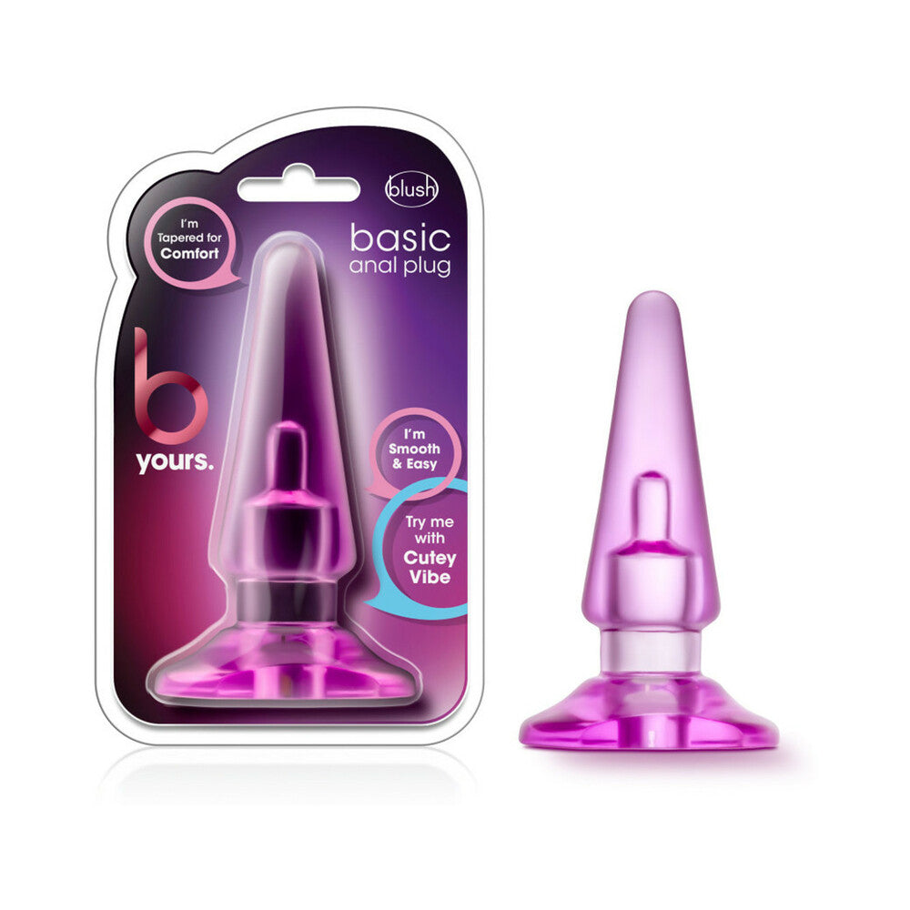 Blush B Yours Basic Anal Plug - Pink